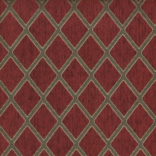 Picture of Ramses Ruby upholstery fabric.