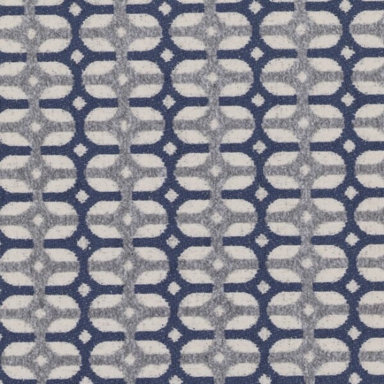 Picture of Galley Denim upholstery fabric.