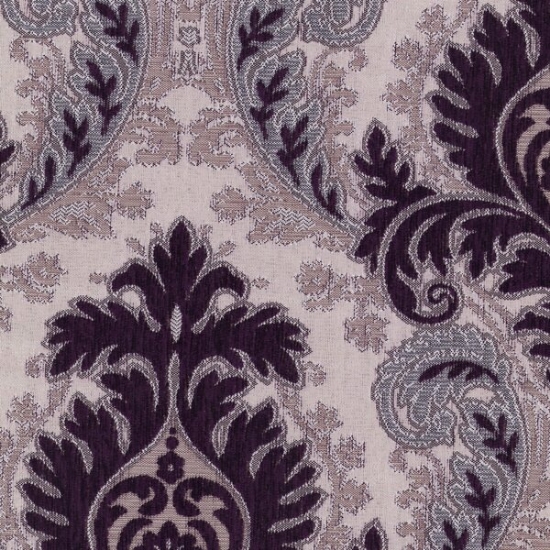 Picture of Grenada Purple upholstery fabric.