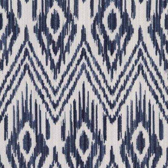 Picture of Namaste Indigo upholstery fabric.