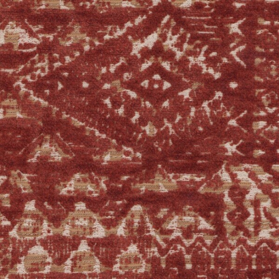 Picture of Punjabi Sienna upholstery fabric.