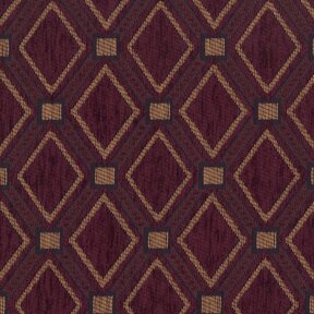 Picture of Marisol Cabernet upholstery fabric.