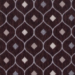 Picture of Sangria Dark Brown upholstery fabric.