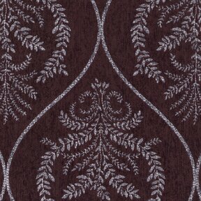 Picture of Valentino Brown upholstery fabric.